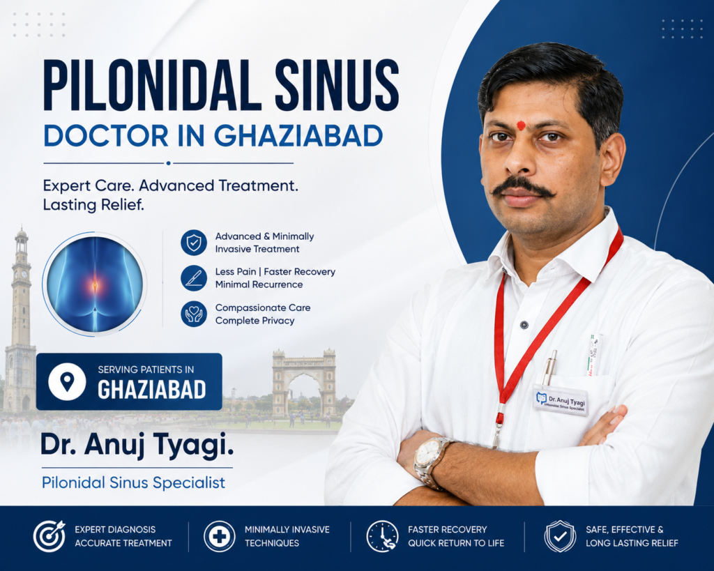Pilonidal Sinus Doctor in Ghaziabad