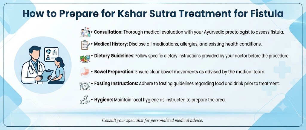 How to Prepare for Kshar Sutra Treatment for Fistula